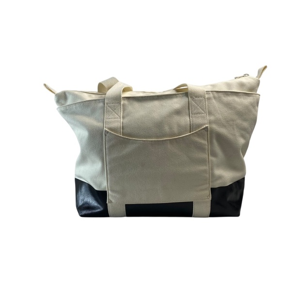 STATE BAGS Graham Tote in Natural and Black - Picture 2 of 11